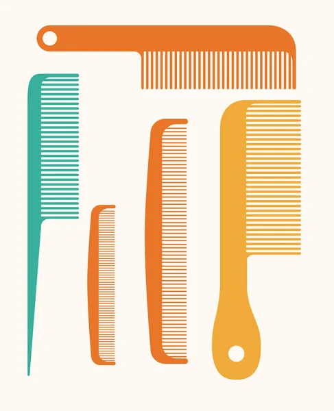 Conception de salon de coiffure — Image vectorielle