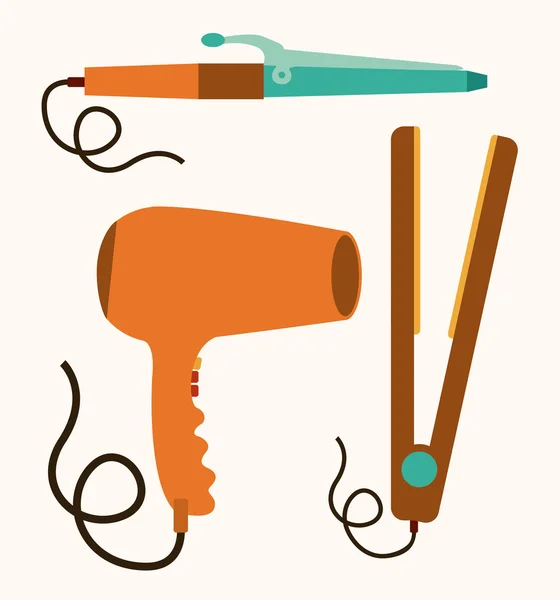 Vlasy salon designu — Stockový vektor