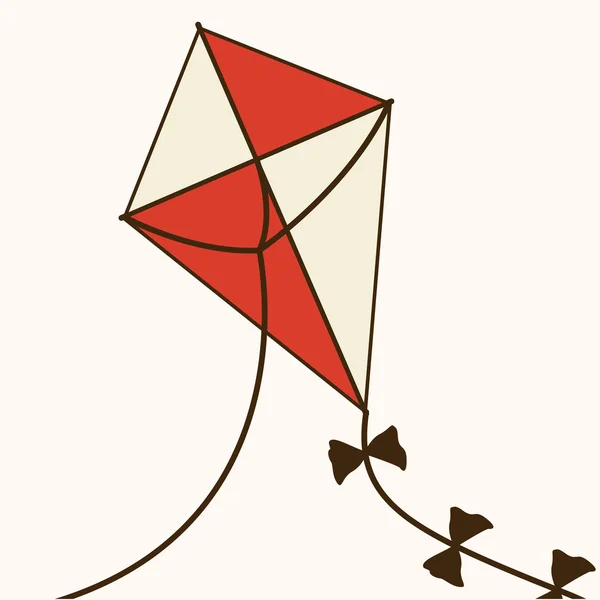 Kite ontwerp — Stockvector