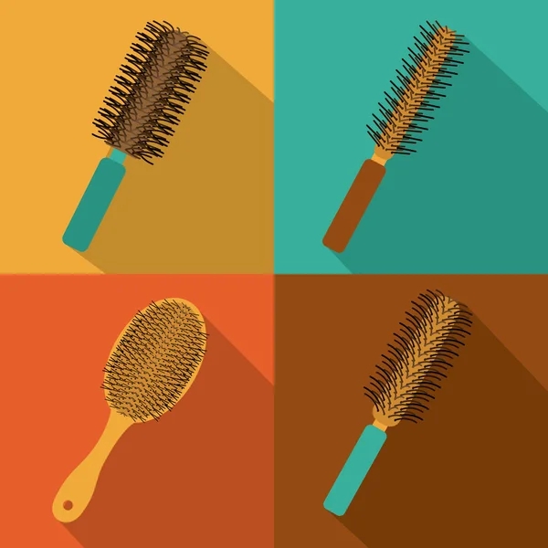 Diseño de peluquería — Vector de stock