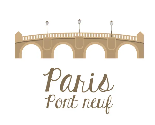 Diseño de París — Vector de stock