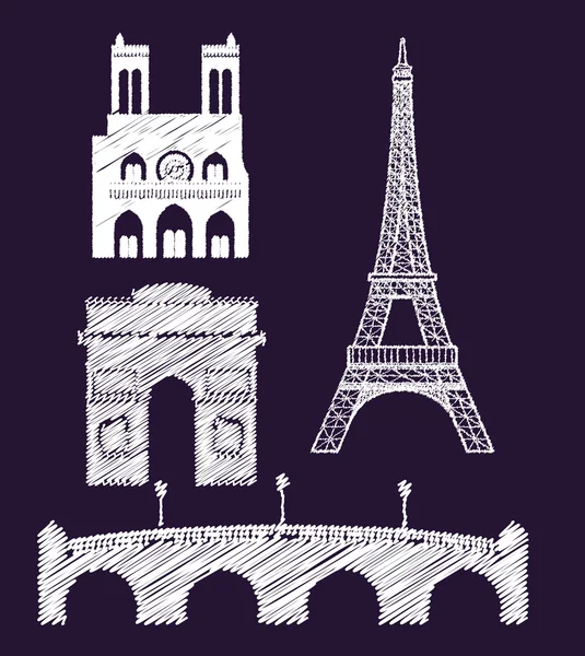 Париж дизайн — стоковий вектор
