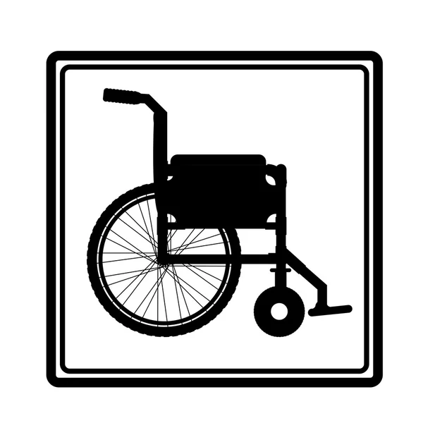 Disabled design — Stock Vector