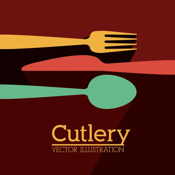 Diseño de cocina — Vector de stock