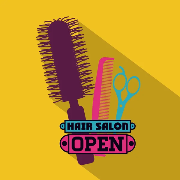 Salon de coiffure — Image vectorielle