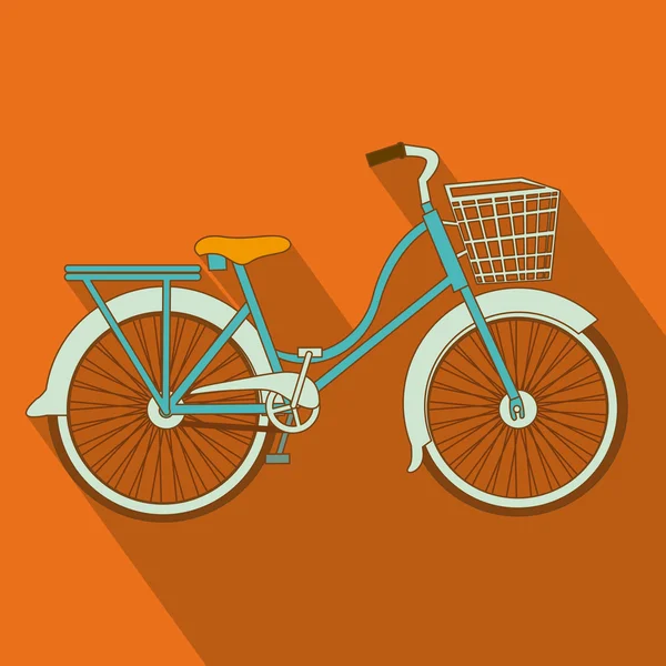 Diseño de bicicleta — Vector de stock