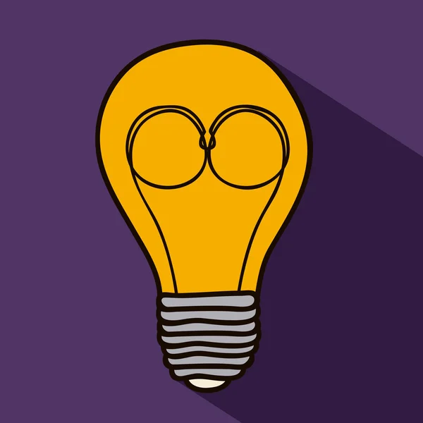 Conception d'ampoule — Image vectorielle