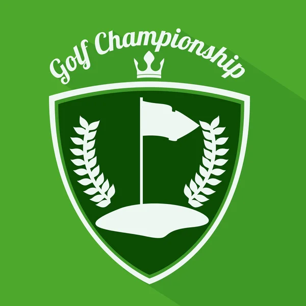 Golf design — Stockový vektor