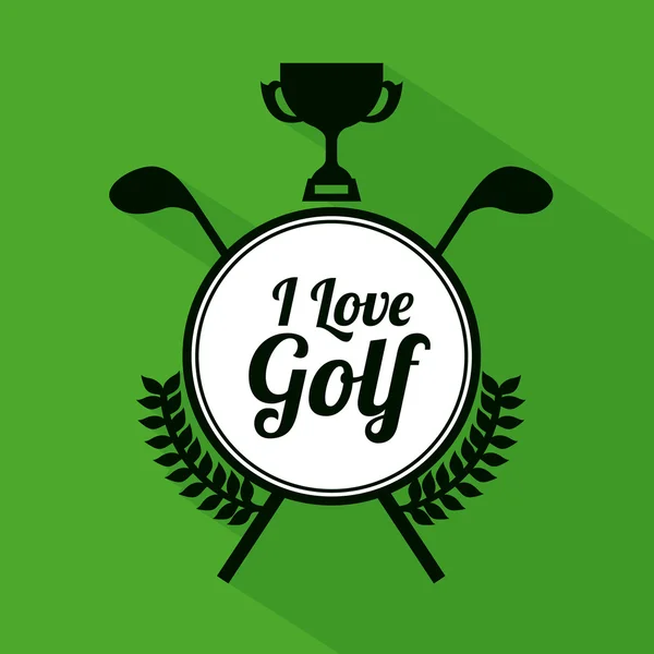 Golf design — Stockový vektor