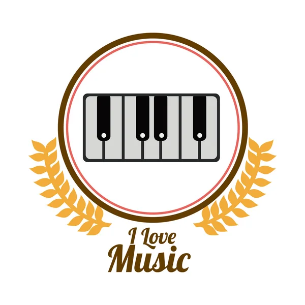 Music design — Stock Vector