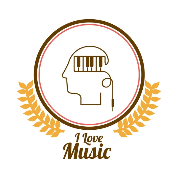 Music design — Stock Vector