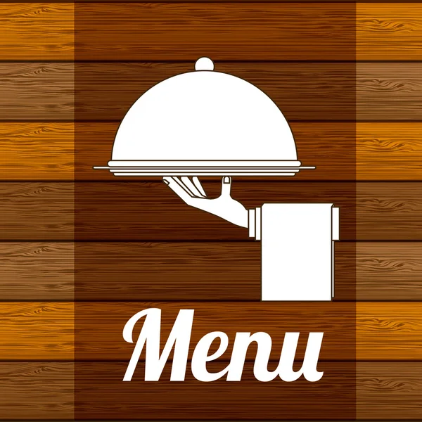 Diseño del restaurante — Vector de stock