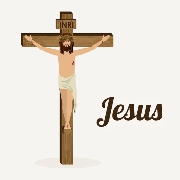 Diseño de Jesucristo — Vector de stock