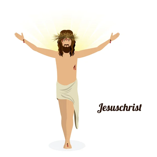 Jesuschrist дизайн — стоковий вектор