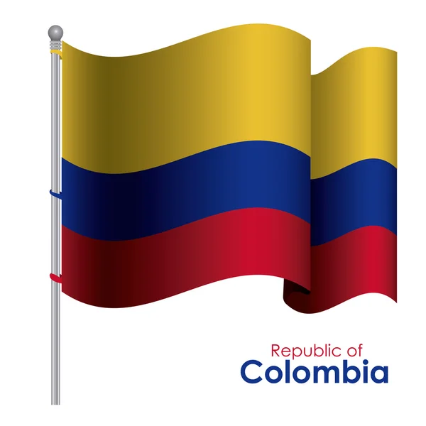 哥伦比亚设计 — 图库矢量图片