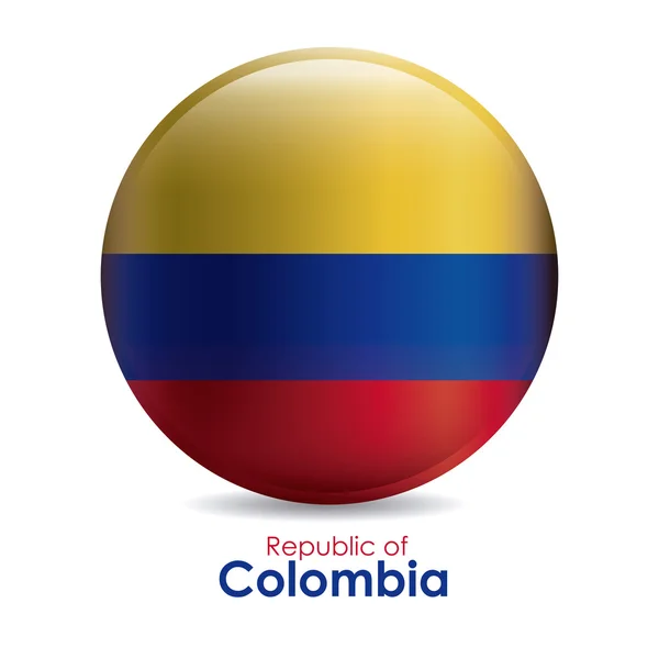Colombia design — Stock Vector