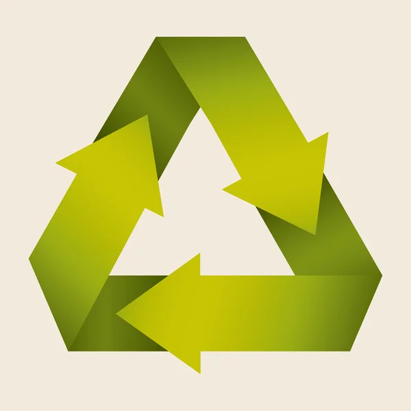 Recycling-Design — Stockvektor