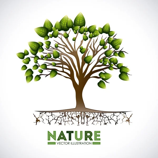 Ecology design — Stock Vector