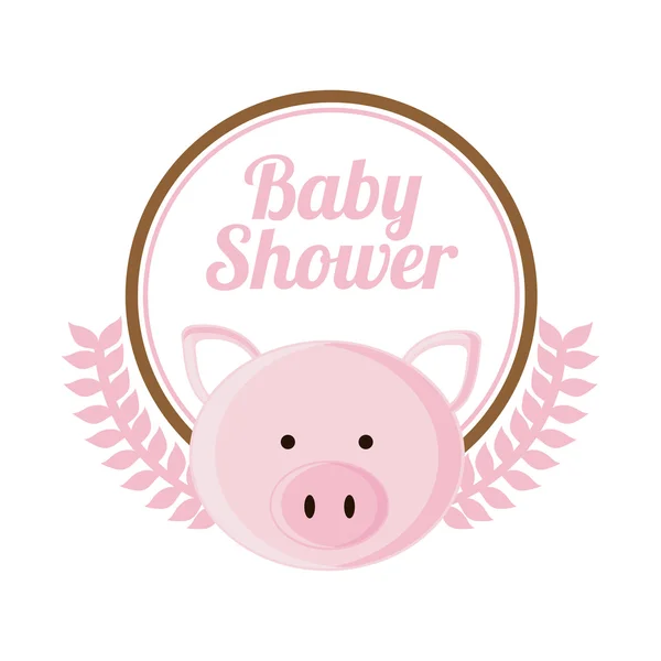 Babydusche — Stockvektor