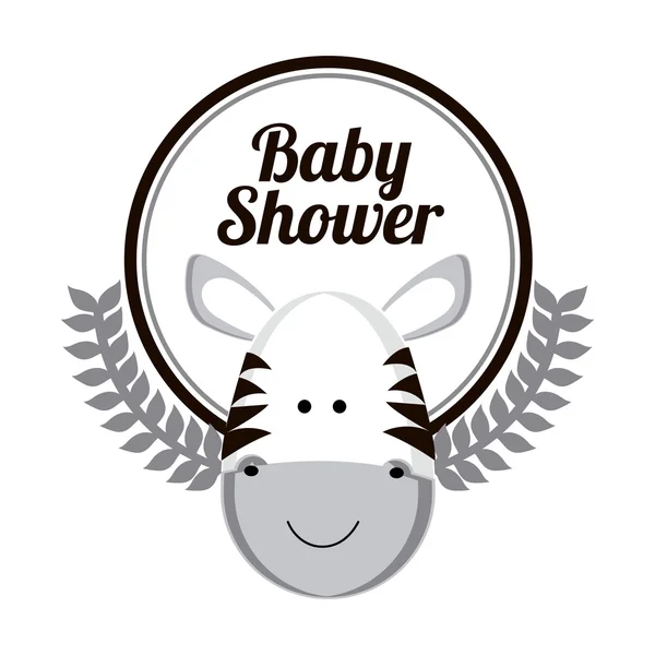 Babydusche — Stockvektor