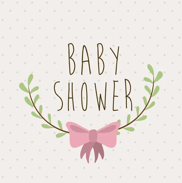 Babydusche — Stockvektor