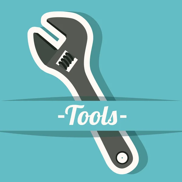 Værktøjer design – Stock-vektor