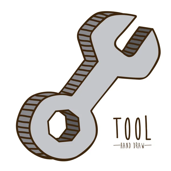 Diseño de herramientas — Vector de stock