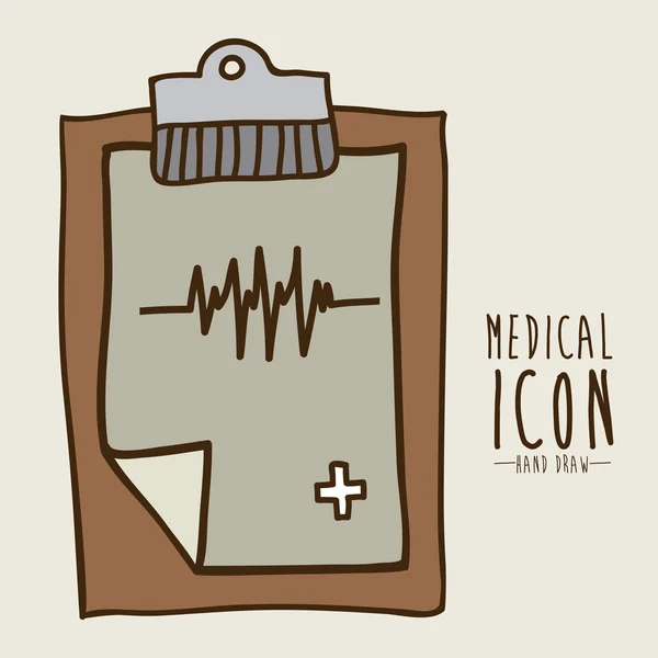 Diseño médico — Vector de stock