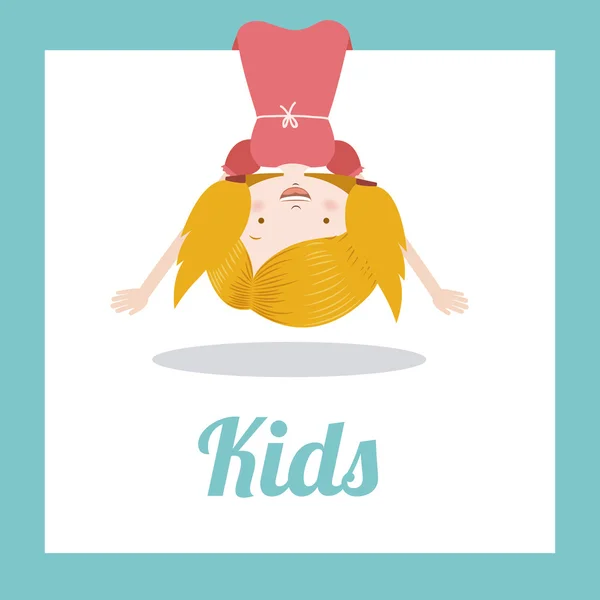 Kinderen ontwerp — Stockvector