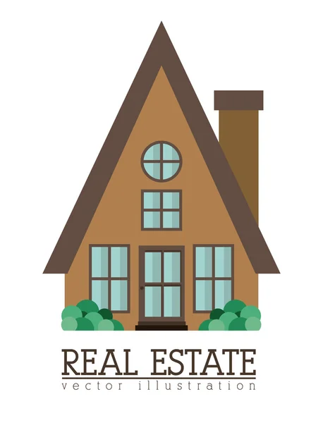 Real estate design — Stock Vector