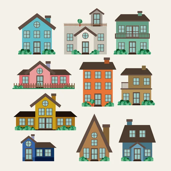 Design immobilier — Image vectorielle