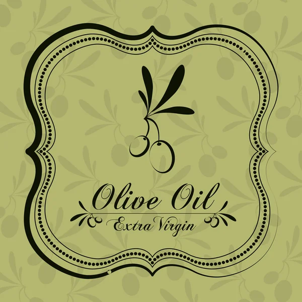 Huile d'olive design — Image vectorielle