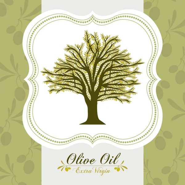 Olive oil design — Stock Vector