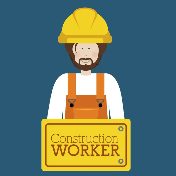 Worker design — Stock Vector