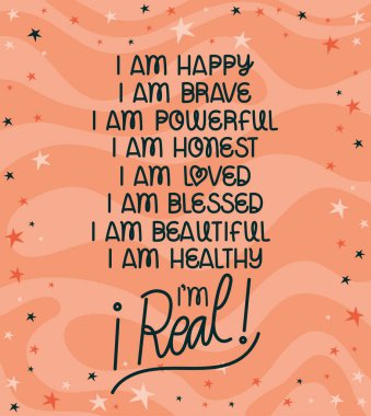 güzel olumlamalar tasarımı