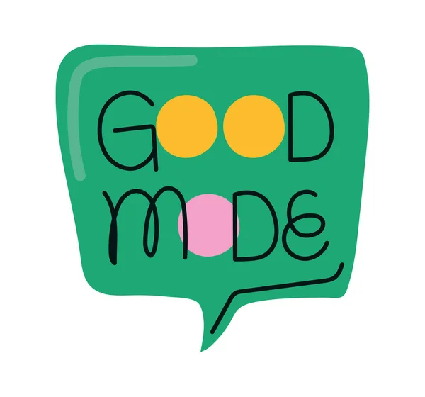 Good mode design — Stock Vector