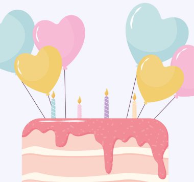 Güzel doğum günü kartı.