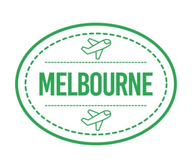 Güzel Melbourne pulu.