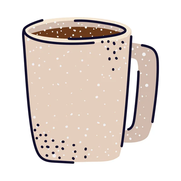 Roztomilý šálek kávy — Stockový vektor