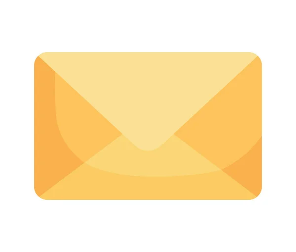 Design de envelope agradável — Vetor de Stock