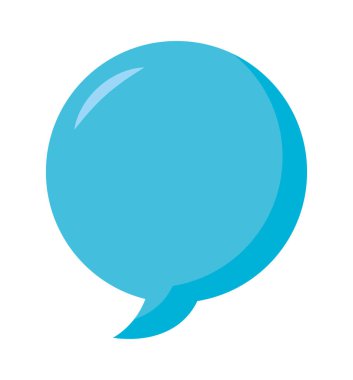 Güzel mavi baloncuk