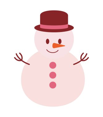 Güzel kardan adam tasarımı