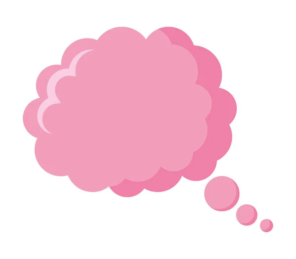 Nice pink bubble — Stock Vector