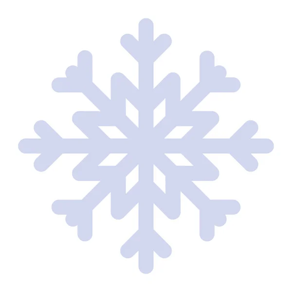 Bonito diseño de copo de nieve — Vector de stock