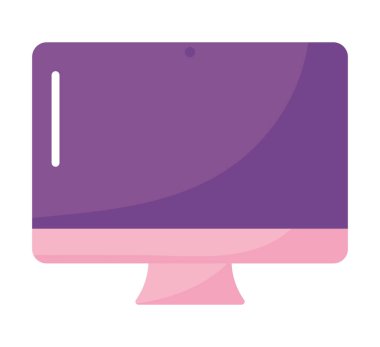 mor bilgisayar ekranı