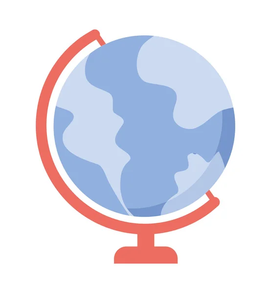 Bonito globo terrestre — Archivo Imágenes Vectoriales