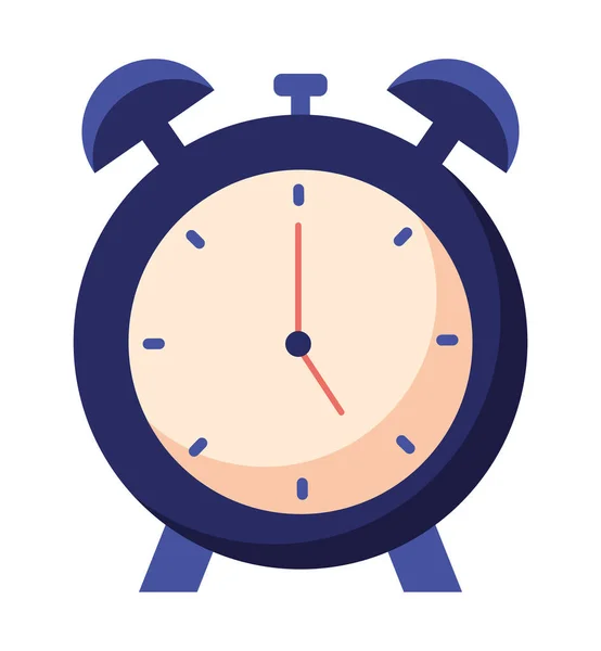 Diseño de reloj azul — Vector de stock