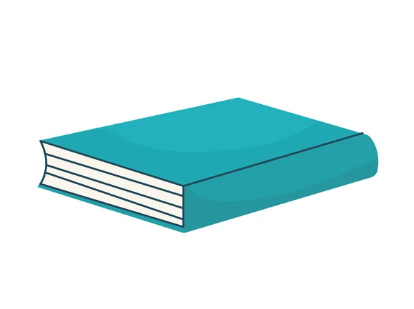 Hezká modrá kniha — Stockový vektor