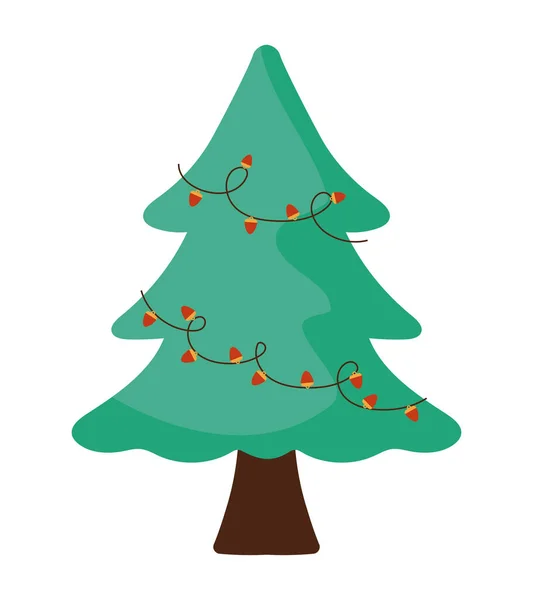 Projeto de árvore de Natal — Vetor de Stock