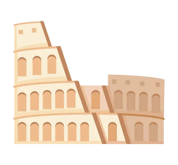 Roman coliseum design — Stock Vector
